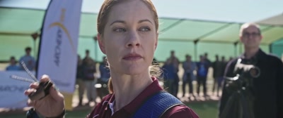 Matthews scores ten
with her second arrow. - Avarice