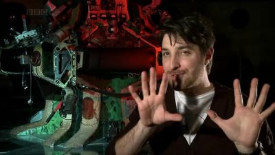 Matt's face as he's opening the
doors really summed it up for me. - Doctor Who Confidential