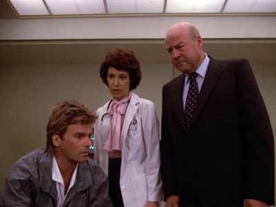 Matty. Yeah, it's Jack.
We found Cage's car, - MacGyver