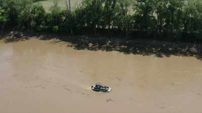 MATTY: You were not lying
about this current, guys, - Beyond Oak Island