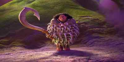 [Maui grunts] - Moana 2