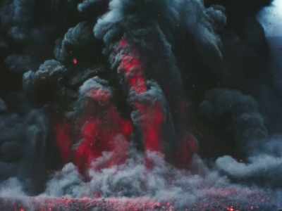Maurice burns
to get closer to the fire, no matter what. - Fire of Love