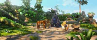 Maurice, you finally brought
my grandson for a visit? - The Jungle Bunch