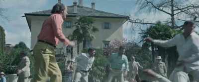 MAURIZIO! COME ON!
WE'RE MISSING A PLAYER. - House of Gucci