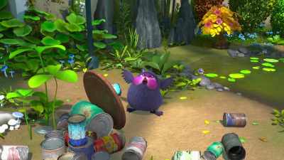 - [Mauve groans worriedly]
- [Tan chuckles] - Larva Family
