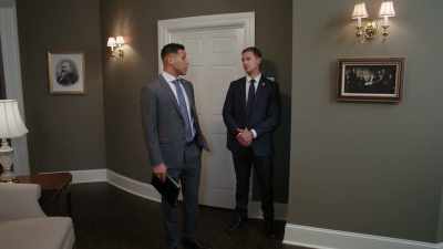 MAX: I'M ON COVERAGE, SIR.
DONALD: THERE ARE SEVERAL AGENTS - Tyler Perry's The Oval