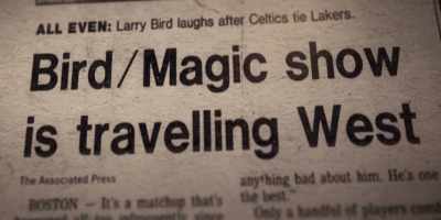 [Maxwell] But instead, we were going
back to LA for game three. - They Call Me Magic