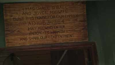 "May all who enter enjoy
its warmth - Bring Your Own Brigade