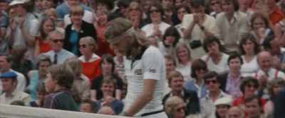 May have pulled his shoulder out of
the socket stretching for that one! - McEnroe