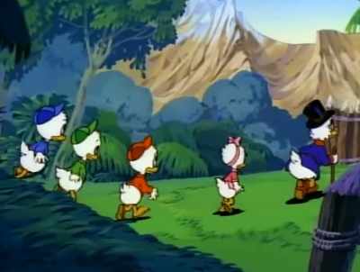 May I give you some
pointers on your pirouette? - DuckTales