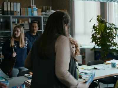 May I have your attention?
Come over here. Quiet, please. - The Teachers' Lounge