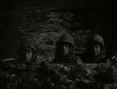 -May I have the Colonel's
permission to go up to - Retreat, Hell!