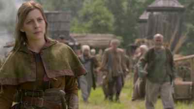 - May I help you?
- I'm Queen Rosmund. - The Outpost