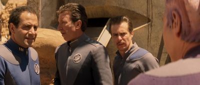May I remind you he's wearing a costume not a uniform - Galaxy Quest