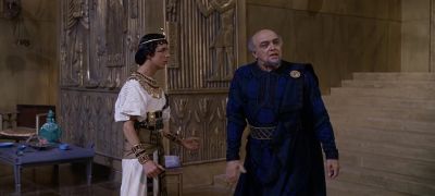 May I speak You know that Achillas is trapped - Cleopatra