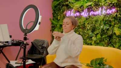 [Maya] As a retail MUA, - Glow Up: Britain's Next Make-Up Star