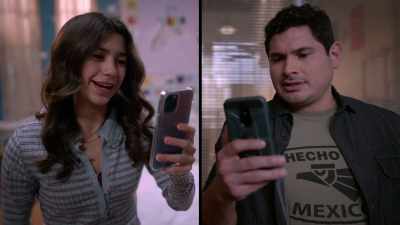 Maya and I have to work
on a project on, uh... - Ultra Violet & Black Scorpion