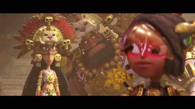 Maya, maybe... Maybe you can help Picchu. - Maya and the Three