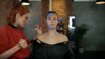 [Maya] Out to impress, - Glow Up: Britain's Next Make-Up Star