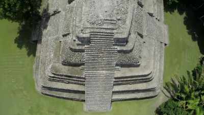 Maya pyramids were
built to mimic mountains, - Lost Treasures of the Maya