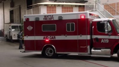 Maya: This lac keeps
bleeding through -- - Station 19