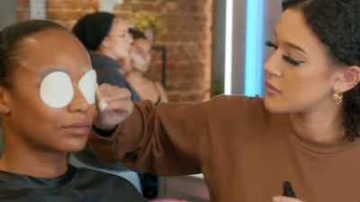 [Maya] To create
her majestic alien creature, - Glow Up: Britain's Next Make-Up Star