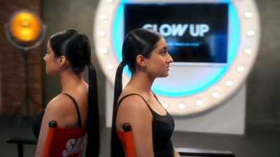 [Maya] To level the playing field,
the MUAs will Face Off - Glow Up: Britain's Next Make-Up Star