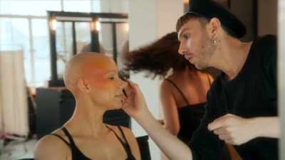 [Maya] While most of the MUAs
have a plan for their look... - Glow Up: Britain's Next Make-Up Star