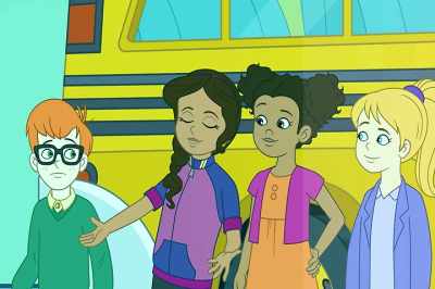 Maybe a little magic
will help you figure that out. - The Magic School Bus Rides Again