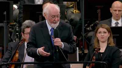 Maybe a physicist here will tell us, - John Williams: Live in Vienna