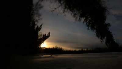 Maybe, at most, two hours
between some shivering. - Life Below Zero: Next Generation