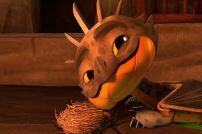 Maybe being stuck isn't so bad after all. - Dragons: Rescue Riders