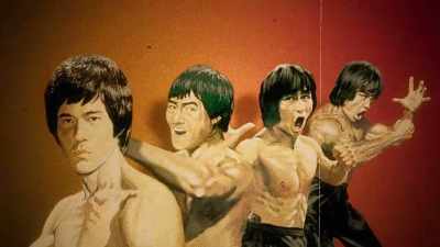 Maybe because Bruce Lee
often played someone - Enter the Clones of Bruce