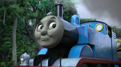 - Maybe we can make you
a rain cover from leaves. - Thomas & Friends: Big World! Big Adventures! The Movie