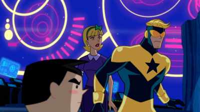 Maybe we can stop him with
the Mother Box I brought - Justice League Action