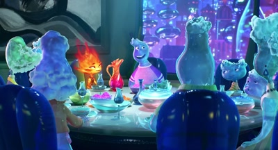 Maybe after dinner we play
The Crying Game? - Elemental
