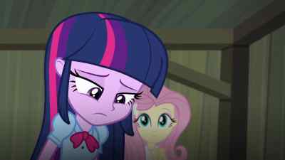 Maybe it doesn't even matter that we're trapped down here - My Little Pony: Equestria Girls   Rainbow Rocks