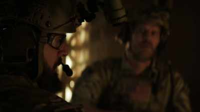 Maybe he don't know
we're onto him. Ah, except - SEAL Team