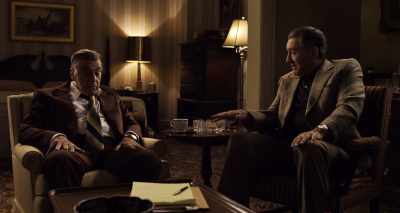 Maybe enjoy his grandchildren, - The Irishman