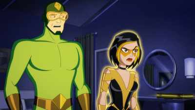 Maybe get the hell
out of here? - Kite Man: Hell Yeah!