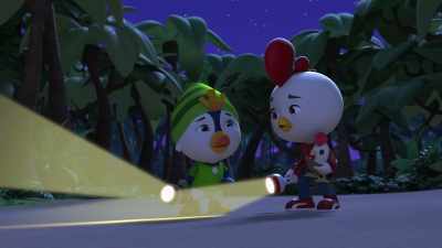 Maybe ghosts only
come out at night. - Top Wing