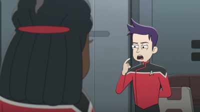 Maybe that goo
that saved the ship - Star Trek: Lower Decks