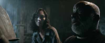 Maybe it got a bit of holy
left in it. - Hellboy: The Crooked Man