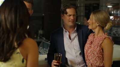 Maybe you guys should talk about
it over a cocktail or two. - A Wedding to Remember