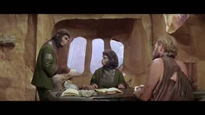 Maybe he is intelligent. - Planet of the Apes