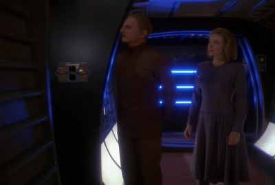 Maybe he's not in. - Star Trek: Deep Space Nine