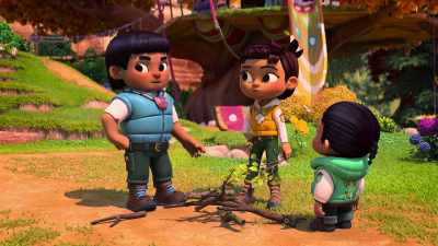 Maybe I can find better ones
down by the river. Let's go. - Spirit Rangers