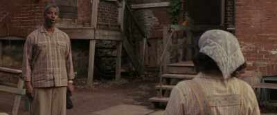 Maybe I come into the world
backwards, I don't know, - Fences