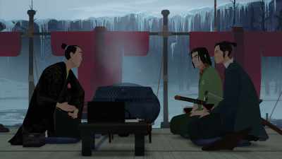 Maybe I have 500 archers
hidden in the cliffs around us. - BLUE EYE SAMURAI