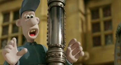 Maybe I should've used a bigger nozzle - Wallace &amp; Gromit: The Curse of the Were Rabbit